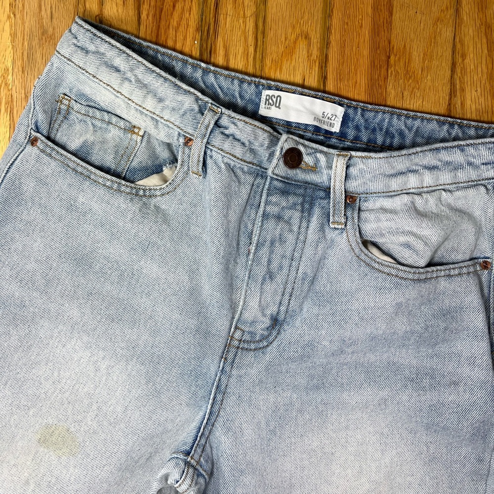 RSQ Distressed Light Wash Jeans